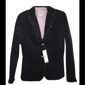 Lacoste Blue Velvet Blazer RETAIL $275!